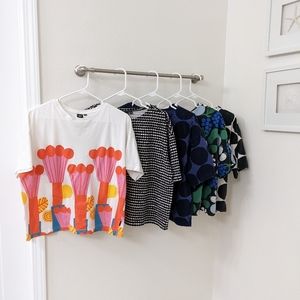 Final price 5 T-shirt Bundle Marimekko x Uniqlo M